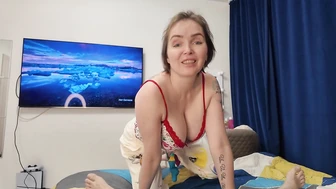 Милый, не сваливай! Я скоро приду к тебе, и мы будем трахаться!